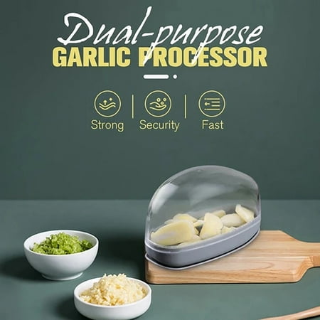 

Vikudaty Garlic Slicers PP High- quality Cooking Kitchen Gray 2022 kitchen