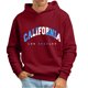 thumbnail image 1 of Gibobby Sudaderas de hombre Sudadera con capucha de forro polar para hombre mezcla de algodón con capucha color liso con cordón(Rojo,G), 1 of 4