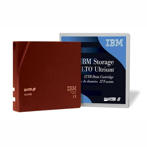 IBM 01PL041L LTO Ultrium-8 12TB-30TB Labeled Storage Media Pack