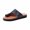 Black, variant on VerPetridure Platform Sandals for Women Summer Daily British Style Leisure One-line Plus Size Women's Flat Slippers