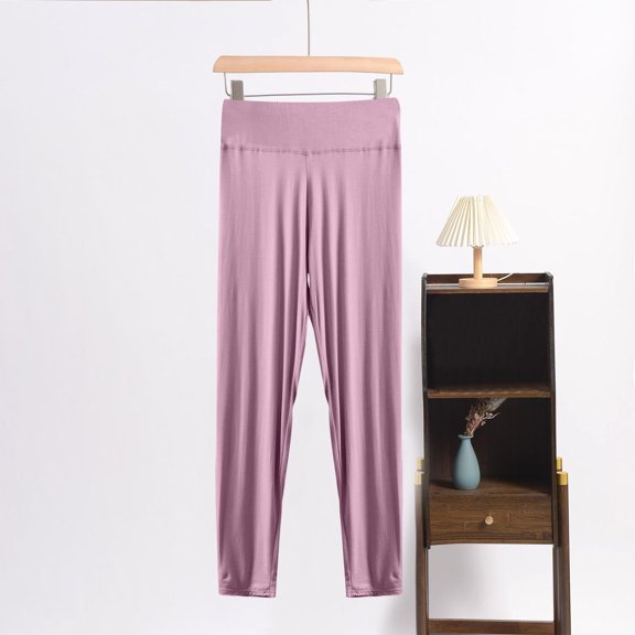 BUIGTTKLOP Plus Size Pajamas Pants for Women High Waisted Sleep Bottom Comfy Lounge Pants Loungewear Sleepwear