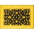 thumbnail image 1 of Ahgly Company Indoor Rectangle Oriental Yellow Traditional Area Rugs, 5' x 8', 1 of 4