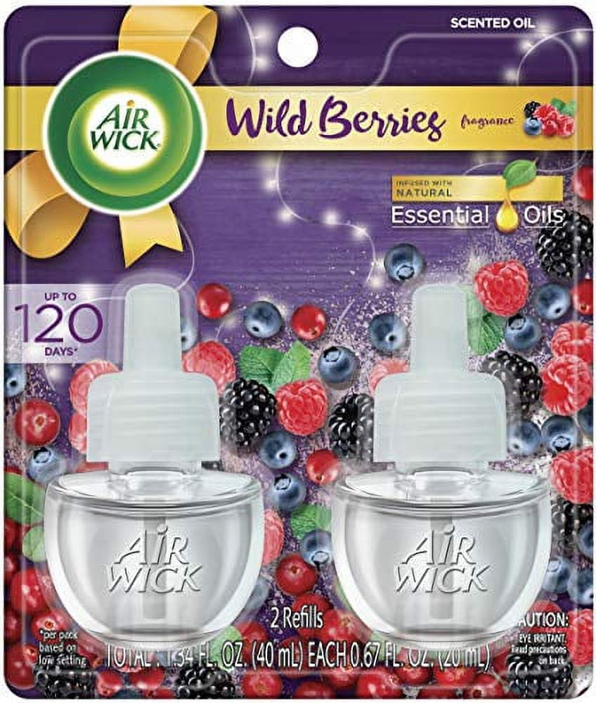 Air Wick Wild Berry Fragrance Scented Oil Refills, 5 ct - Kroger