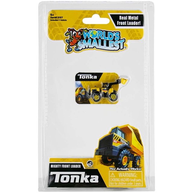 El cargador frontal Tonka más pequeño del mundo