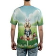 thumbnail image 5 of Happy Easter Hello Spring Afghan Hound Playing Football All Over Print 3D Shirt Unisex Merch Dog Lover - 13003, 5 of 6