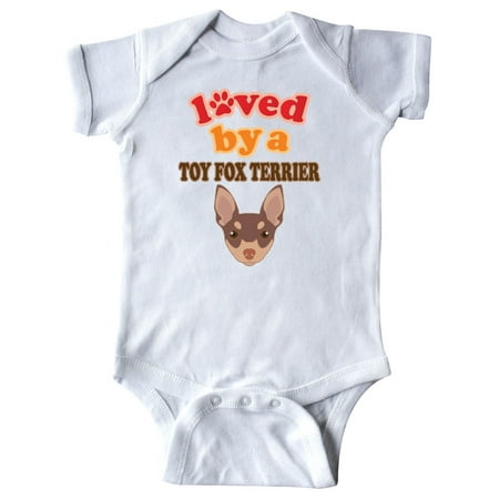 

Inktastic Toy Fox Terrier Dog Lover Gift Baby Boy or Baby Girl Bodysuit