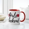 thumbnail image 4 of CafePress - Girls Weekend - 11 oz Ceramic Mug - Novelty Coffee Tea Cup, 4 of 4