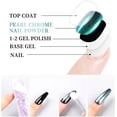 thumbnail image 3 of LONEOURS Polvo Uñas Brillo Cromo Efecto Espejo | SHIMMER CROMO - 2 Tarros, 3 of 7