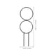 thumbnail image 2 of unbranded Estructura De Hierro Para Plantas Trepadoras Soporte Negro Para Macetas Interior Y Exterior, 2 of 8