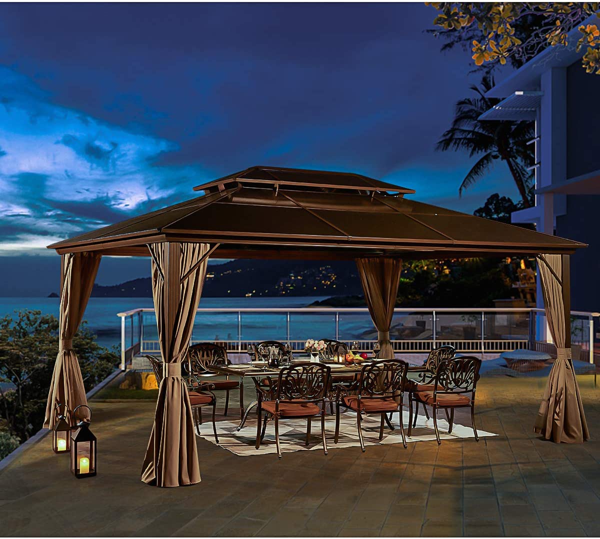 Erommy 12'x16' Outdoor Polycarbonate 
