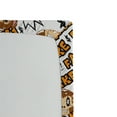 thumbnail image 3 of Ambesonne Emoji Fitted Sheet, Dollar Eyed Monkey Fake Word, Twin Size, Umber Orange and White, 3 of 3