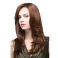 thumbnail image 3 of Human Hair Wig Hair Wig Brown Long Wavy Natural For Women Synthetic Full Wigs wig Headband Wigs, 3 of 5