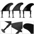 thumbnail image 1 of Demonsen Plastic Surfboard Fins, 3Pcs Surfboard Fins, Surfing Lovers For Surfboards Outdoor Use, 1 of 8