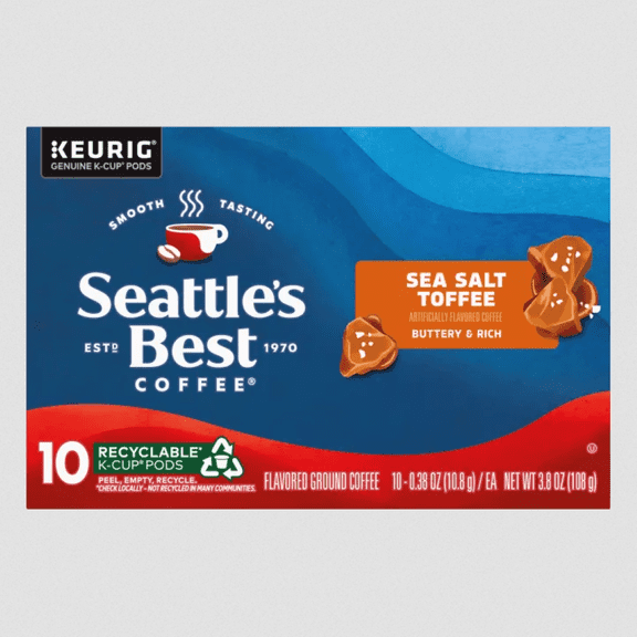 Seattle's Best Coffee Sea Salt Toffee K-Cup 10 ct