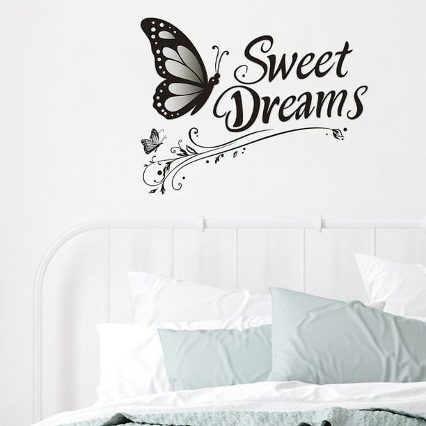 Adhesivo de pared Sweet Dreams Butterfly PVC 30 x 60 cm