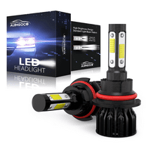 For Buick ROADMASTER 1991-1996 2pcs 9004 LED Headlight Hi&Low Beam Bulbs 6000K