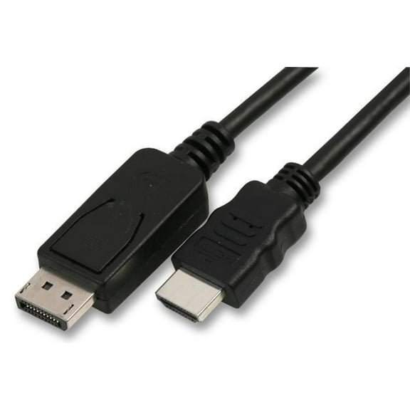 PRO SIGNAL - DisplayPort Male to HDMI Male Lead, 1.8m Black