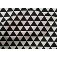 thumbnail image 4 of oneOone Cotton Poplin Black Fabric Triangle Fabric For Sewing Printed Craft Fabric By The Yard 42 Inch Wide - T6, 4 of 4