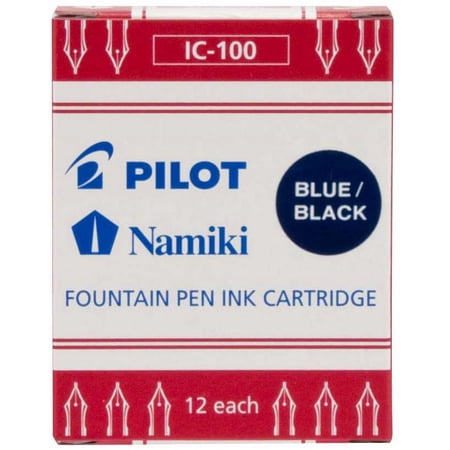 Pilot Namiki Ink Cartridges  Blue & Black  12/Pkg. price history on PriceWatchPro