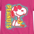 thumbnail image 3 of Peanuts - Peanuts Snoopy Woodstock  - Toddler And Youth Girls Short Sleeve Graphic T-Shirt, 3 of 6