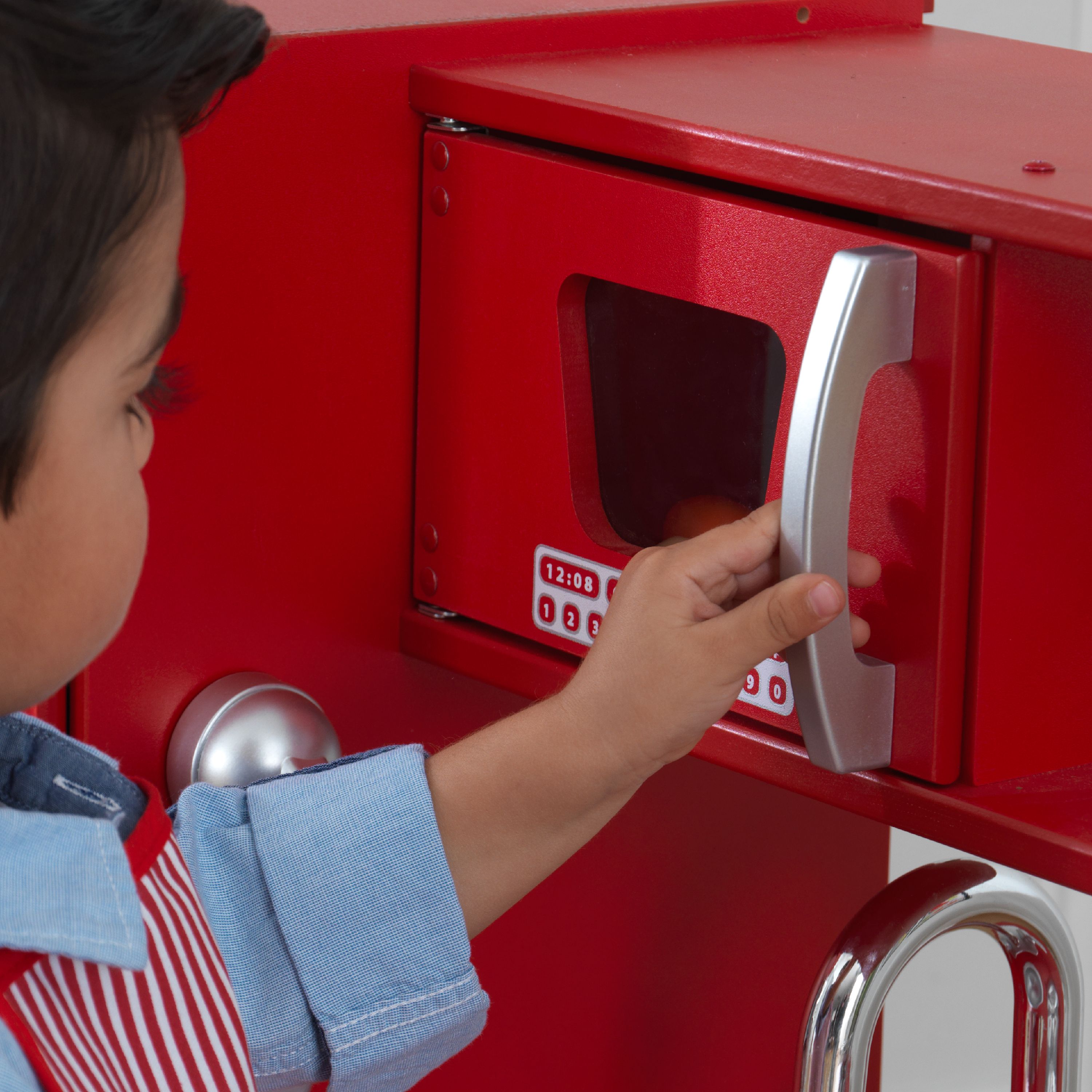 KidKraft Vintage Play Kitchen in Red photo 8