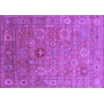 thumbnail image 1 of Ahgly Company Indoor Rectangle Oriental Purple Industrial Area Rugs, 3' x 5', 1 of 4
