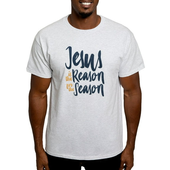 CafePress - Jesus Is The Reason Light T Shirt - Men's Classic Graphic T-Shirt