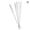 white, variant on 5-Piece Nylon Cleaning Brush Set With Key Ring For Straws Tattoo Equipment And Hard To Reach Spaces