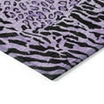 thumbnail image 4 of Addison Rugs Chantille Indoor/Outdoor Transitional Animal Skin Purple Washable Rectangle Rug, 8' x 10', 4 of 6