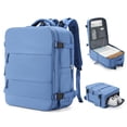 thumbnail image 1 of Mochila de viaje coowoz grande impermeable para mujeres y hombres, 1 of 6