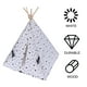 thumbnail image 4 of Casa de cama para perros y gatos para mascotas pequeñas, tienda portátil, jaula lavable y transpirable, 4 of 6