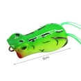 thumbnail image 6 of 5cm12g Fishing Lure Bait Double Hooks Far Throwing Long Service Life Frog Lure Soft Tube Bait for Fishing Enthusiast, 6 of 7