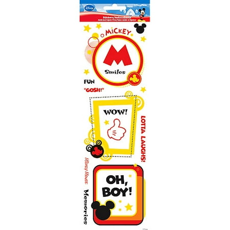 Disney Cardstock Stickers 4"X12" Sheet-Mickey Frames