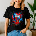 thumbnail image 2 of Baseball Drip American Flag Four 4Th Of July, Baseball Shirt,Game Day Shirt,Game Day Baseball, American Baseball, 2 of 5