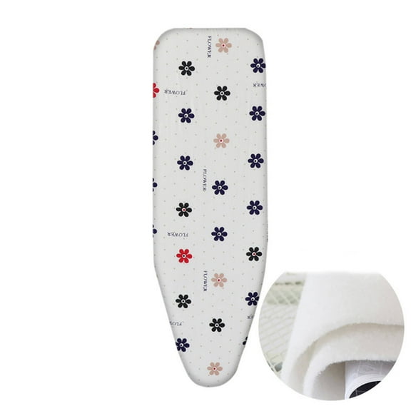 AUQ High Temp Resistant Ironing Board Cover,Cotton Material,Ballflowers