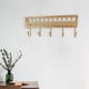 thumbnail image 5 of Llavero para pared con bandeja y 5 ganchos de metal vintage multiusos resistente dorado, 5 of 6