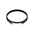 thumbnail image 4 of Monoprice Video Cable - 3 Feet - Black | RG6 Quad Shield CL2 Coaxial Cable with F Type Connector, 4 of 6