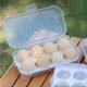 thumbnail image 4 of Huevos A Prueba de Golpes para Exteriores, Caja de Almacenamiento Portátil para Acampar, Bandeja para Huevos Irrompible, Caja para Huevos Irrompible para Viajes, 4 of 6
