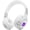 white, variant on LINLIN Bluetooth Over Ear Headset, Bluetooth Wireless Headset Foldable Headphone with Microphone with Mic/FM/TF Card/AUX for PC TV Smart Phones & Tablets