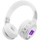 thumbnail image 1 of Auriculares Bluetooth supraaurales LINLIN, auriculares inalámbricos Bluetooth plegables con micrófono, FM, tarjeta TF y entrada AUX para PC, TV, teléfonos inteligentes y tabletas., 1 of 8