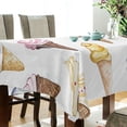 thumbnail image 5 of Yayeee Tablecloths 60" x 108" Rectangle Wrinkle Resistant Party Table Cover, Ice Cream Pattern, 5 of 8