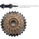 thumbnail image 5 of Soidarity Cassette de bicicleta 36T, suministros de ciclismo, accesorios de ciclismo Cog reemplazados, piezas mejoradas, mano de obra, Cassettes Ciclismo Plata 25T, 5 of 6