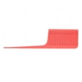 thumbnail image 1 of Peine para teñir Seitruly peines de plástico para el cabello salón de peluquería rojo, 1 of 6