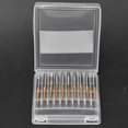 thumbnail image 4 of 10Pcs Tap High Speed Steel with Coating Coarse Thread Hand Tool Accessories for Stainless Steelm1.4x0.3 Coating, 4 of 9