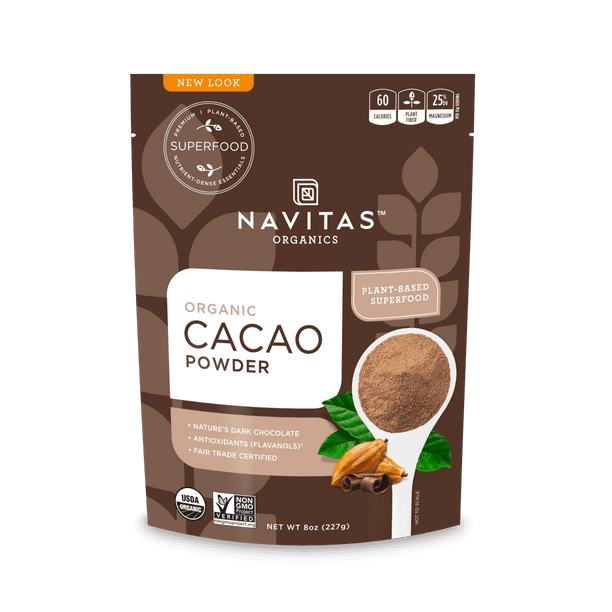 Navitas Naturals Organic Cacao Powder, 8 Ounce Pouch