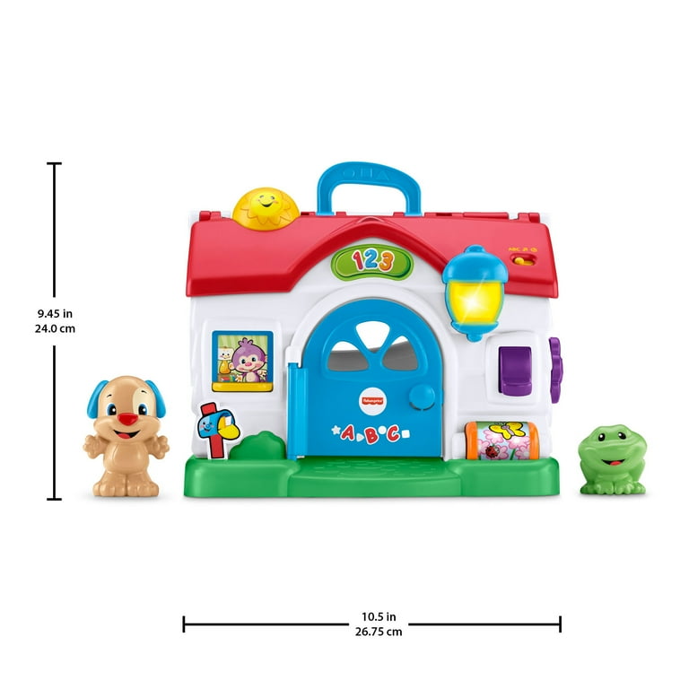 Fisher Price Laugh Learn Puppy s Activity Home Electronic Learning Playset for Infants Toddlers