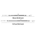 thumbnail image 3 of 2Pcs Golf Carts Brake Cable Set 103528701 103528702 Sturdy for Club Car--, 3 of 3
