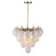 thumbnail image 5 of Artcraft Lighting Globo Collection 9Light Chandelier Brass, 5 of 6