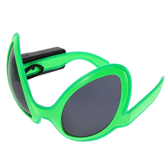 OUNONA Glow in The Dark Green LED Light Sunglasses for Party Festival Carnival