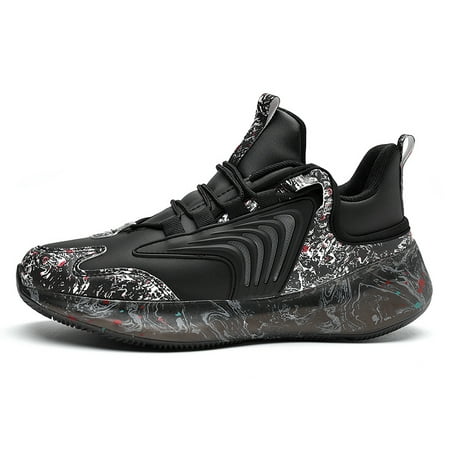 

Men s Basketball Shoes Shock-absorbing Non-Slip Wear-Resistant Shoes For Workout Sports Fitness Streetball Running